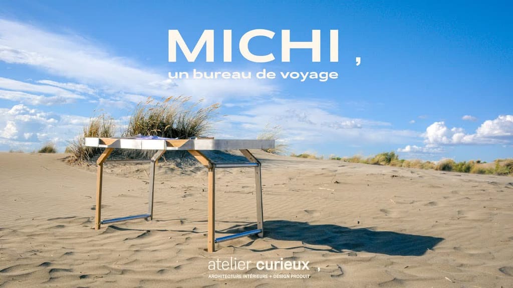 Michi, un bureau de voyage — Atelier Curieux