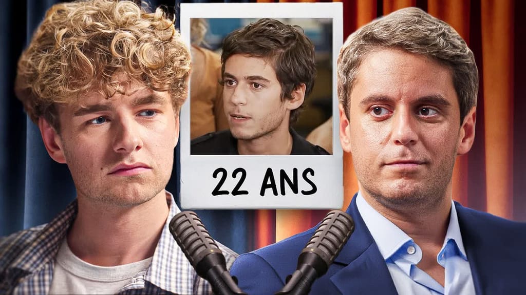 Gabriel Attal face à ses dossiers — Gaspard G x TF1