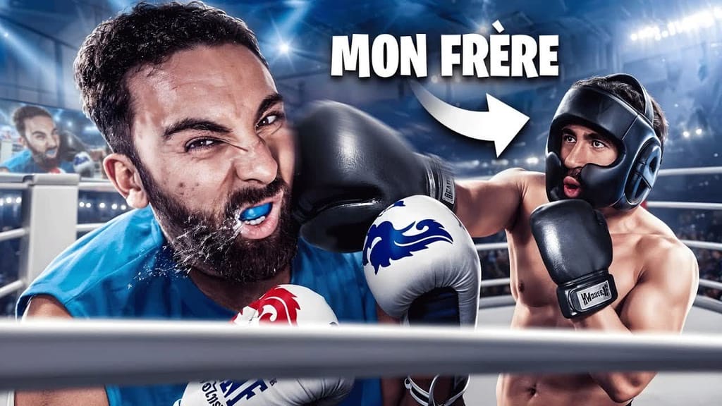 J’ai organisé un combat de boxe contre mon petit frère — Sacha Borg