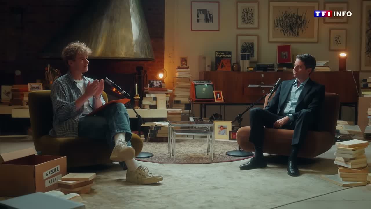 Gabriel Attal face à ses dossiers — Gaspard G x TF1 — image 1 sur 6
